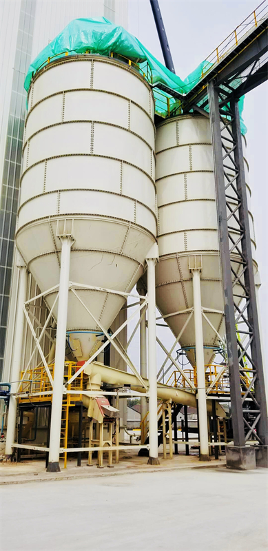 In 2019, Luwei exported 2 sets 160 m3outer flange silos to New Zealand.
